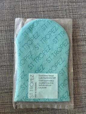 NEW St Tropez dual sided velvet self tanning applicator mitt